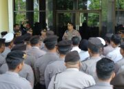 Apel Pagi, Kapolres Nganjuk Minta Anggota Lebih Proaktif Layani Masyarakat