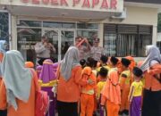 Antusiasme Siswa-Siswi RA Al-Hidayah Belajar Tugas Polisi di Polsek Papar