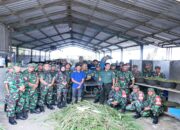 Bekali Prajurit Jelang Masa Pensiun Kodim 0808 Berikan Pengetahuan Beternak Sapi Perah