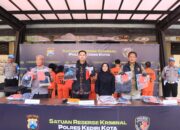 Sempat Viral di Medsos, Empat Wanita Komplotan Pencurian di Swalayan Dibekuk Polres Kediri Kota.