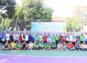Kapolres Kediri Kota membuka Fun Game Tennis Dalam Rangka Meriahkan Hari Bhayangkara ke-79 Tahun 2025
