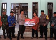 Kapolres Kediri Kota Berikan Bantuan Material Pembangunan Masjid di Tempurejo Pesantren