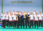 Kado Hari Bhayangkara ke-79, Polres Kediri Kota Sabet Juara l Turnamen Bulu Tangkis Kapolda Jatim Cup 2025