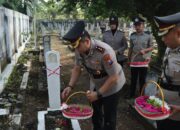Tabur Bunga dan Doa Bersama, Polres Nganjuk Kenang Jasa Pahlawan Polri