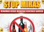 Lapor Penjual Minuman Keras Menjamur di Kecamatan Ngadiluwih.