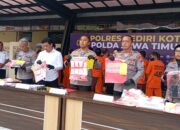 Selama Dua Bulan, Polres Kediri Kota Ungkap Belasan Kasus Narkoba dan Puluhan Tersangka