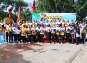 Meriahkan Hari Bhayangkara ke 79, Polres  Kota Gelar Sambung Guyub Keluarga besar Polres Kediri Kota