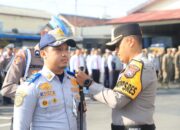 Polres Kediri Laksanakan Apel Gelar Pasukan Operasi Patuh Semeru 2025