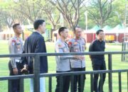 Kapolres Kediri Kota  Pimpin Langsung Pengamanan Konser Musik Bertajuk “Melepas Penat”