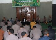 Tingkatkan Ketakwaan, Polres Nganjuk Gelar Binrohtal di Masjid Al-Ikhlas