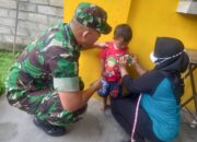 Babinsa Tlumpu Dampingi Posyandu Srikandi, Wujudkan Generasi Sehat, Bebas Stunting