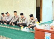 Tingkatkan Mental dan Spiritual,  Polres Kediri Kota  Gelar Kegiatan Karomah  Rutin dengan Baca Yasin dan Doa Bersama
