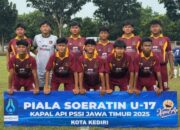Hasil Penyisihan Goup F  Derbi Kediri Di Piala Soeratin Pssi Jatim 2025 Inter Kediri u17 4 – 0 Pare Fc u17