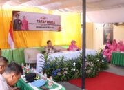 Kapolres Nganjuk Sambangi Polsek Baron, Tegaskan Komitmen Bebas Narkoba dan Tingkatkan Kinerja