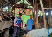 Manfaatkan Lahan Pekarangan, Warga Jatirejo Dibina Bhabinkamtibmas untuk Wujudkan Ketahanan Pangan yg