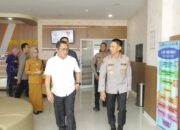 Kapolres Kediri Kota Berkunjung dan Silaturahmi ke Rumah Sakit Bhayangkara Kediri.
