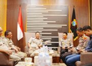 Silaturahmi BPN Kabupaten Kediri dengan Polres Kediri Kota Pererat Sinergi Jaga Kondusifitas