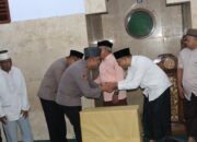 Perkuat Silaturahmi dan Iman, Polres Nganjuk Laksanakan Bakti Religi di Masjid Luhur