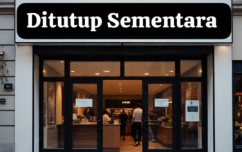 Salah Satu Cafe Di Jalan Kawi Dihentikan Sementara Operasionalnya, Akan Tetapi Tetap Membandel Buka.