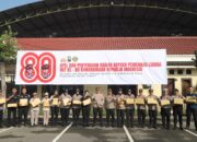 Apel Pagi Polres Kediri Dimeriahkan Penyerahan Hadiah Lomba Kemerdekaan