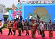 Dandim 0808 Dan Forkopimda Hadiri Pesona Budaya Dalam 4th BEN Carnival Di Kota Blitar