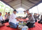 Polres Kediri Kota Gelar Peletakan Batu Pertama SPPG di Kelurhan Semampir