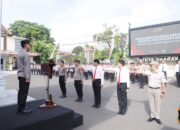 Apel Bersama dan Penandatanganan Pakta Integritas untuk Tingkatkan Disiplin Anggota Polres Kediri Kota