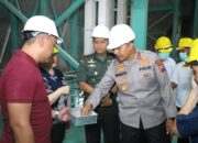 Kapolres bersama Dandim 0809/Kediri Tinjau Produksi Beras di CV. Sumber Pangan