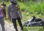 Kecelakaan Maut di Jalan Raya Kediri-Pare, Pemotor Meninggal Dunia