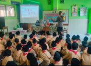 Anggota Polsek Ngasem Beri Penyuluhan di Sekolahan