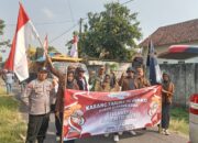 Polsek Papar Pengamanan Giat Gerak Jalan Berkreasi