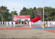 Upacara HUT ke-80 RI di Nganjuk, Forkopimda Kobarkan Semangat “Bersatu, Berdaulat, Rakyat Sejahtera, Indonesia Maju”