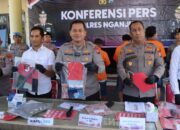 Ungkap Kasus Menonjol, Polres Nganjuk Beri Jaminan Rasa Aman Kepada Warga