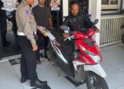 Motor Hilang 7 Bulan di Jombang, Kembali ke Tangan Pemilik Saat Operasi Lalu Lintas Polres Pasuruan