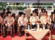 Apel Hari Pramuka ke-64, Kapolres Nganjuk Ajak Generasi Muda Tumbuh Lewat Gerakan Pramuka