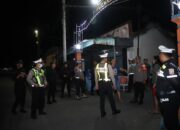 Polres Kediri Pastikan Rasa Aman Lewat Patroli Skala Besar di Wilayah Rawan