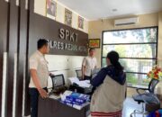 Pasca Aksi Anarkis, Pelayanan SPKT di Polres Kediri Kota Tetap Berjalan Normal dan Warga Mulai Berdatangan