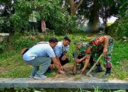 Babinsa Ngadirejo Ajak Warga Tanam Pohon Saman Untuk Lestarikan Sumber Mata Air