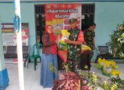Optimalkan Gerakan Pangan Murah, Babinsa Tepas Hadir Salurkan Beras SPHP Untuk Masyarakat