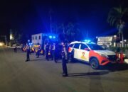 Jaga Stabilitas Kamtibmas,Polres Kediri Kota Gelar Patroli Gabungan Malam Hari