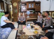 Anjangsana salah satu bentuk Wujud Nyata Kepedulian Kapolres Kediri Kota dalam rangka Hari Lalu Lintas Bhayangkara ke 70