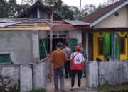Respon Cepat, Polres Kediri bersama Aparat Setempat Tinjau Rumah Warga Kepung yang Terdampak Puting Beliung