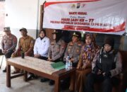 Polwan Polres Nganjuk Rayakan Hari Jadi ke-77 dengan Bansos 80 Paket Sembako
