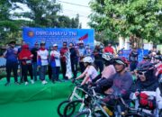Gowes Dan Penanaman Pohon Warnai Peringatan HUT TNI Ke 80 Di Blitar