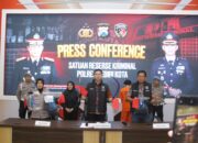 Polres Kediri Kota Ungkap Kasus Kekerasan Hingga Pembacokan, Lima Orang Ditetapkan Tersangka