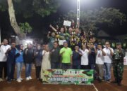 32 Tim Tunjukkan Sportifitas Dalam Turnamen Sepak Takraw Menyambut HUT TNI Ke 80 Di Blitar