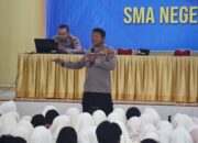 Polres Nganjuk Sosialisasikan Penanggulangan Kekerasan Seksual dan Narkoba di SMA Negeri 2 Nganjuk