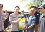Polres Kediri Kota Ikuti Vicon Tanam Jagung Serentak dan Peresmian Gudang Pangan Polri Bersama Presiden RI
