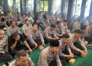 Polres Nganjuk Gelar Binrohtal, Tekankan Pentingnya Sholat sebagai Tolak Ukur Batiniah