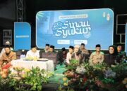 Kapolres Kediri Kota Hadiri Pengajian Akbar “Sinau Syukur” Bersama KH. Agus Anang Darunnajah di Masjid Al Khalid